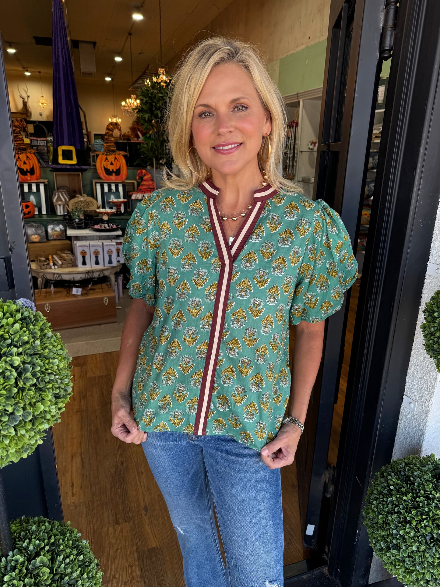 Lily Top - Mint