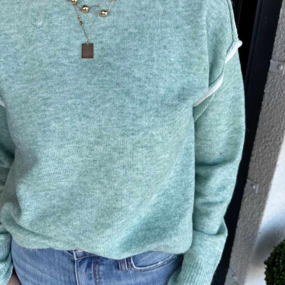 
                  
                    Hannah Sweater - Mint
                  
                