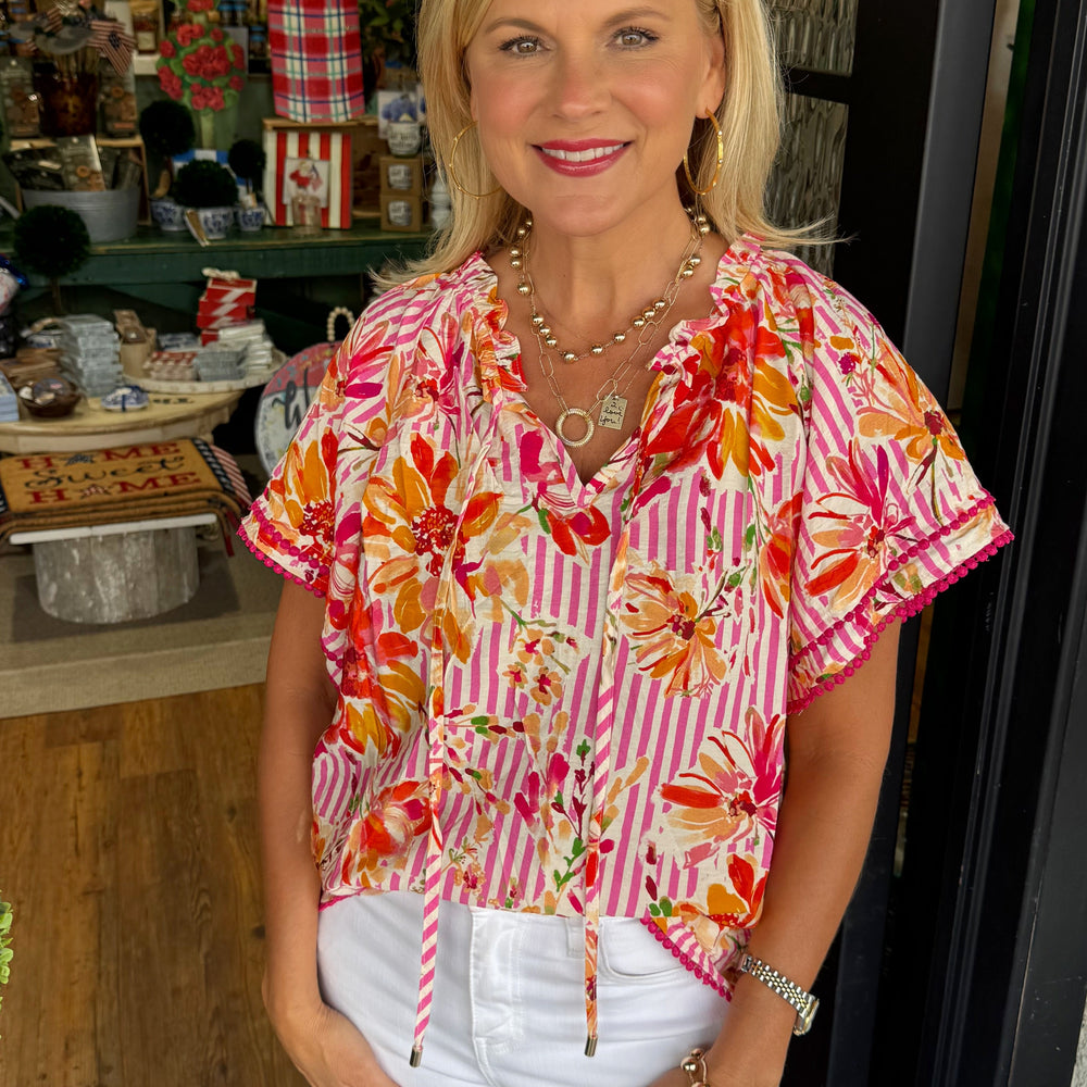 
                  
                    Loza Lace Top
                  
                