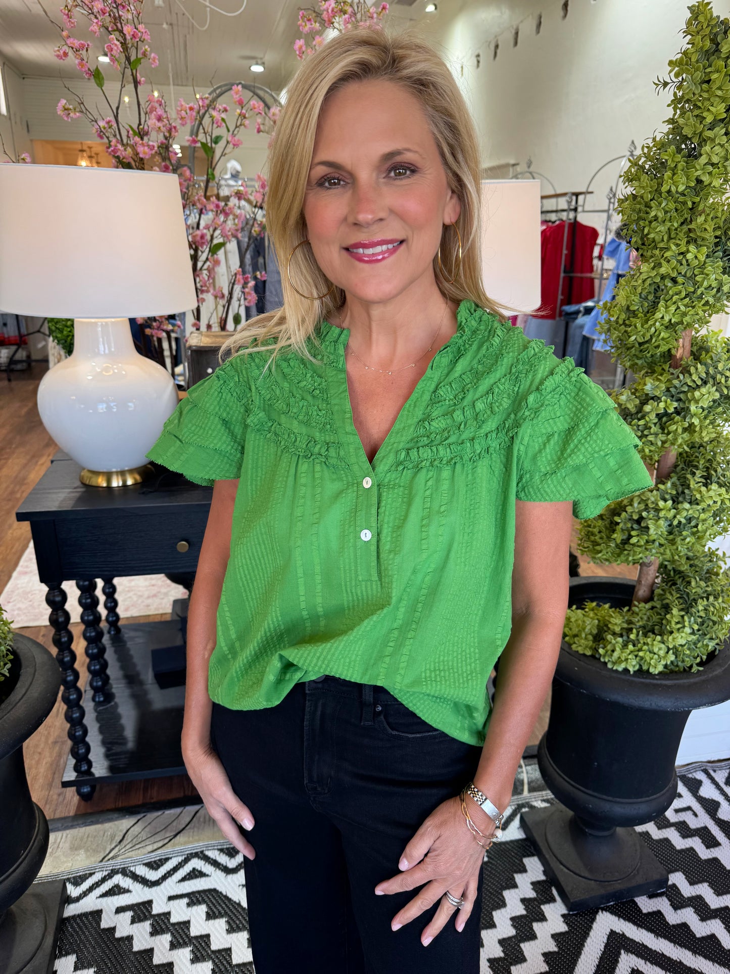 Miranda Top - Green