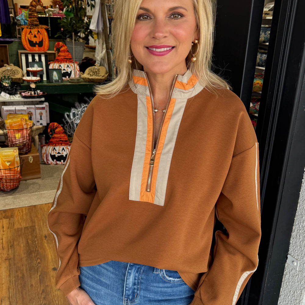 Maddie Top - Brown
