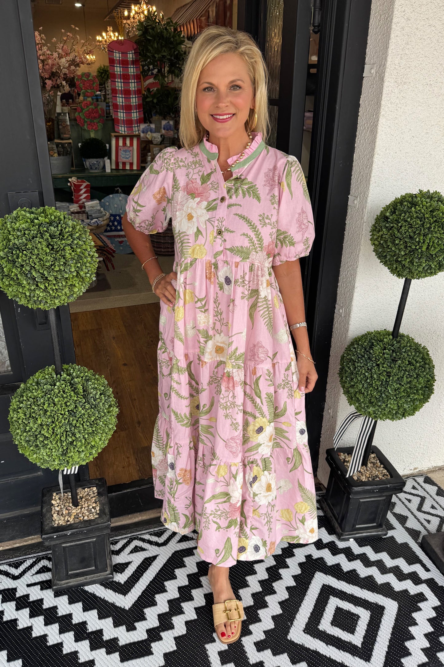 Adelia Floral Dress