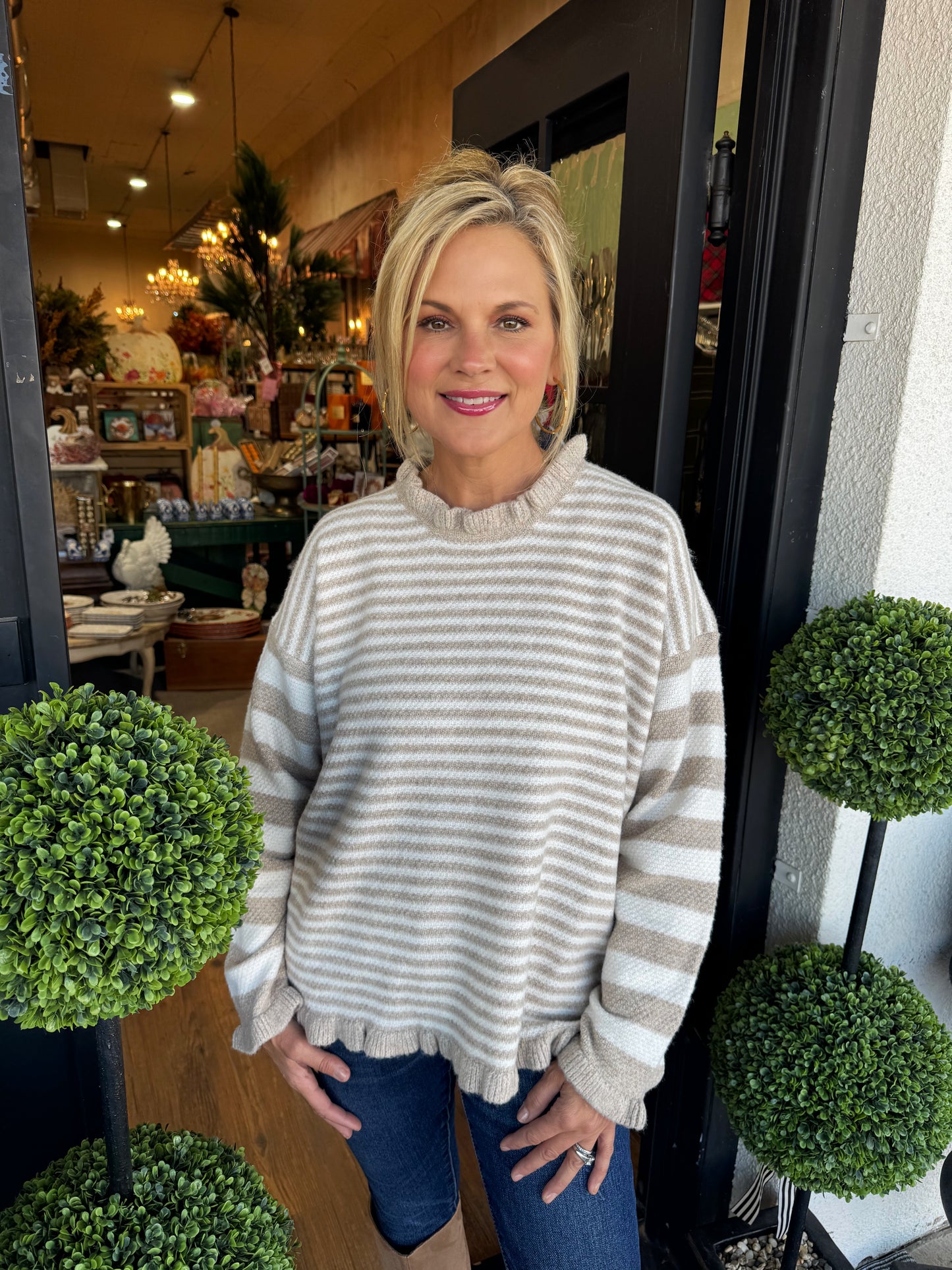 Teagan Top - Taupe