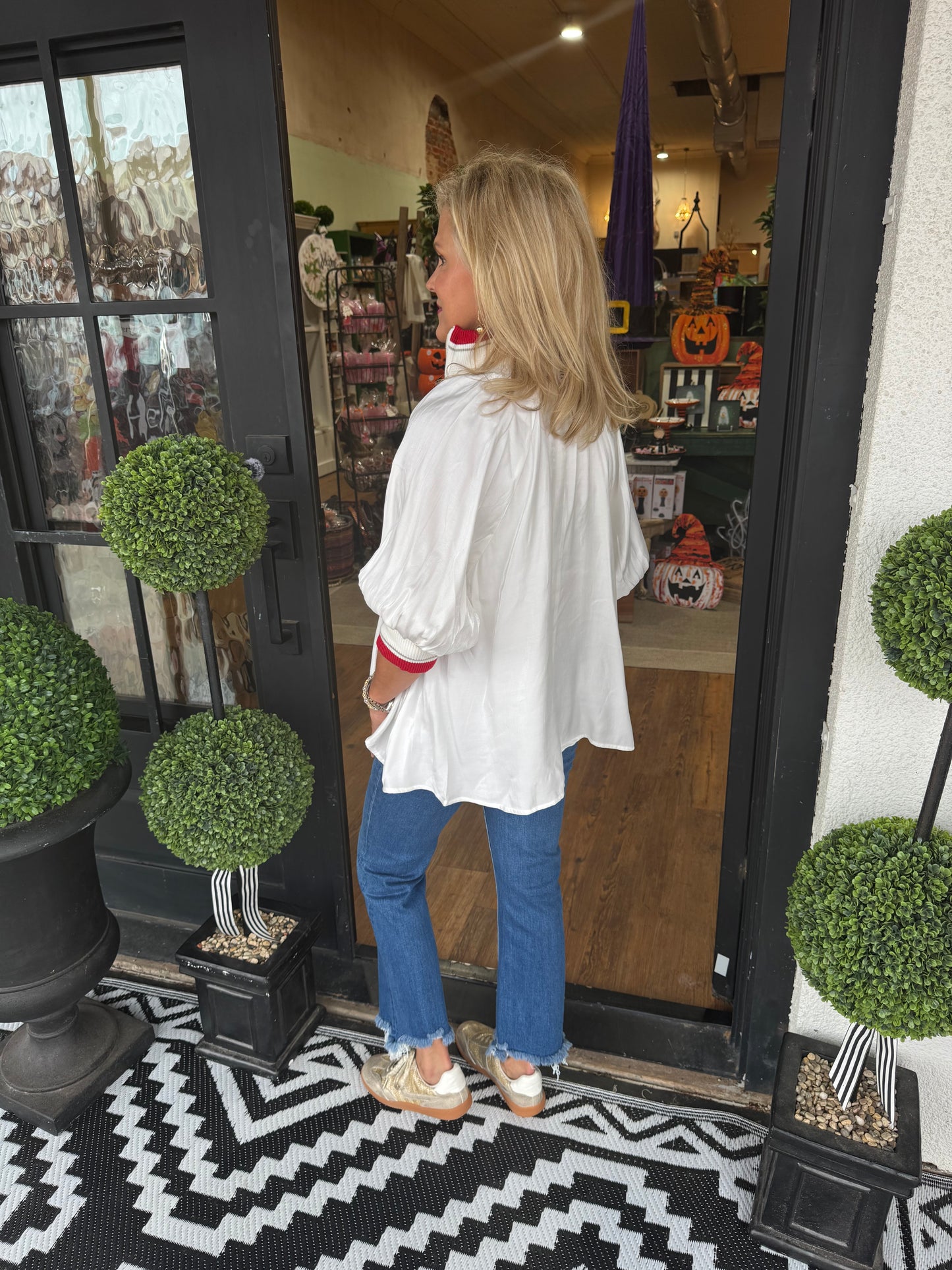 Mabel Top - White