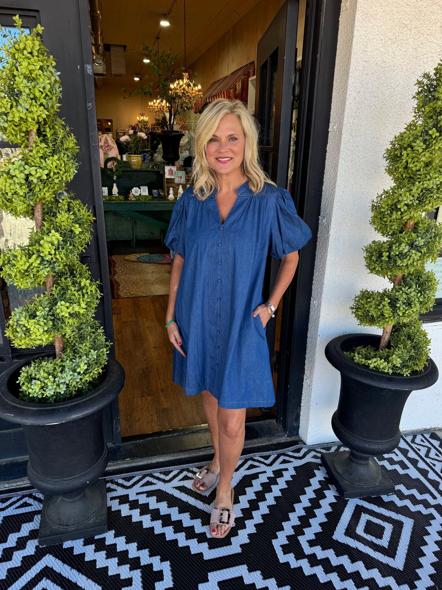 Zara Dress- Denim