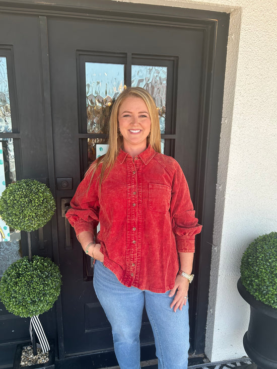 Saylor Long Sleeve Jean Top