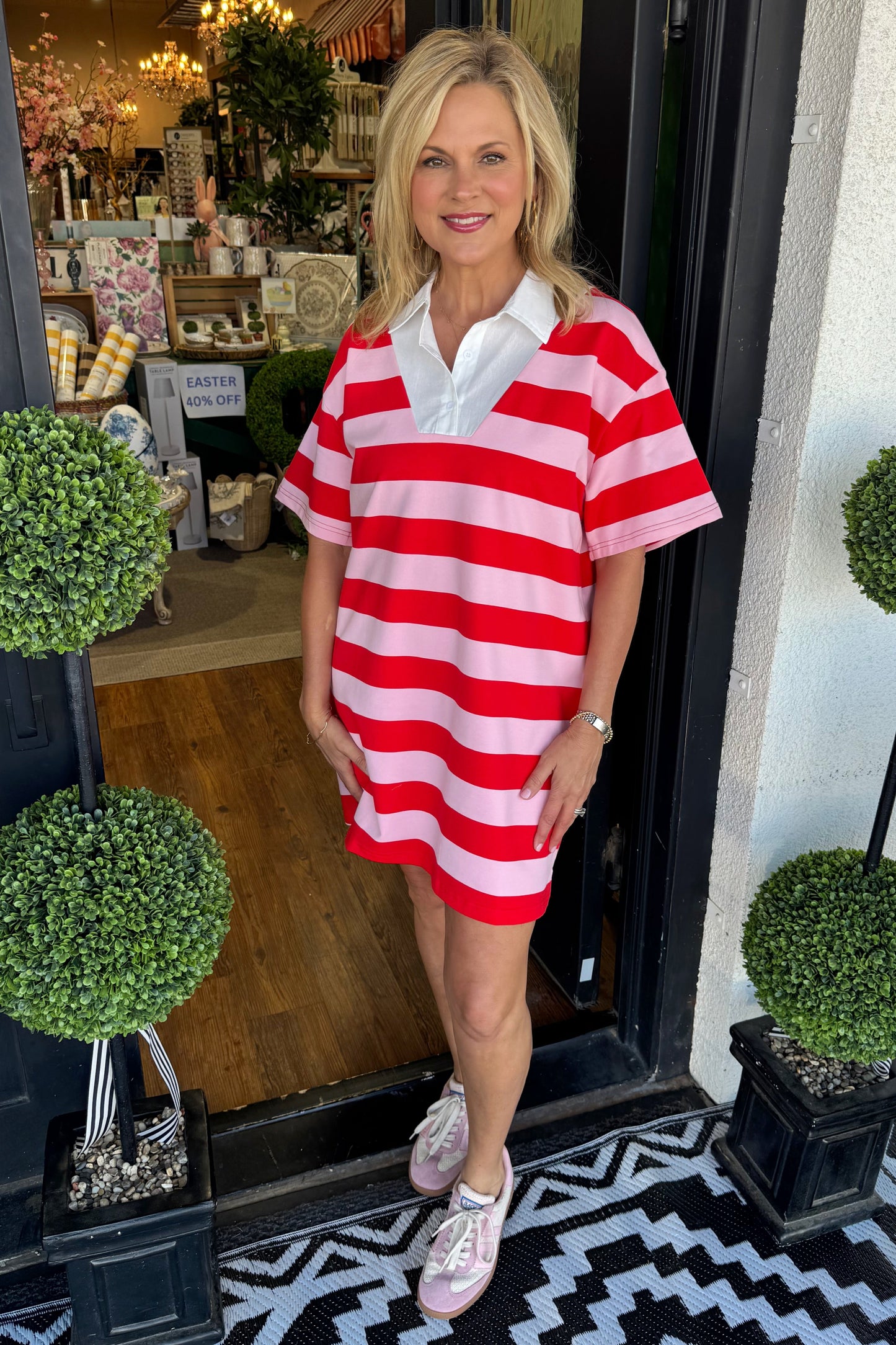 Lilah Striped Dress