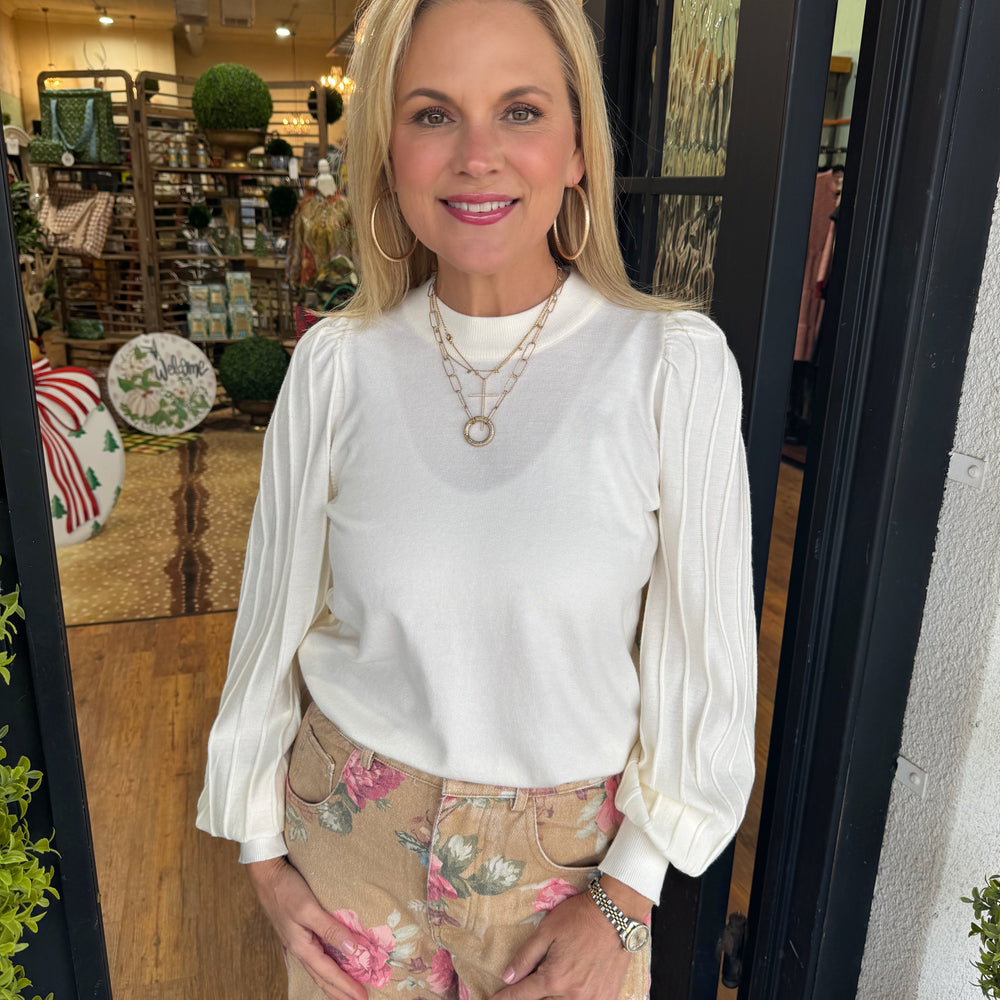 Fallon Sweater - Ivory