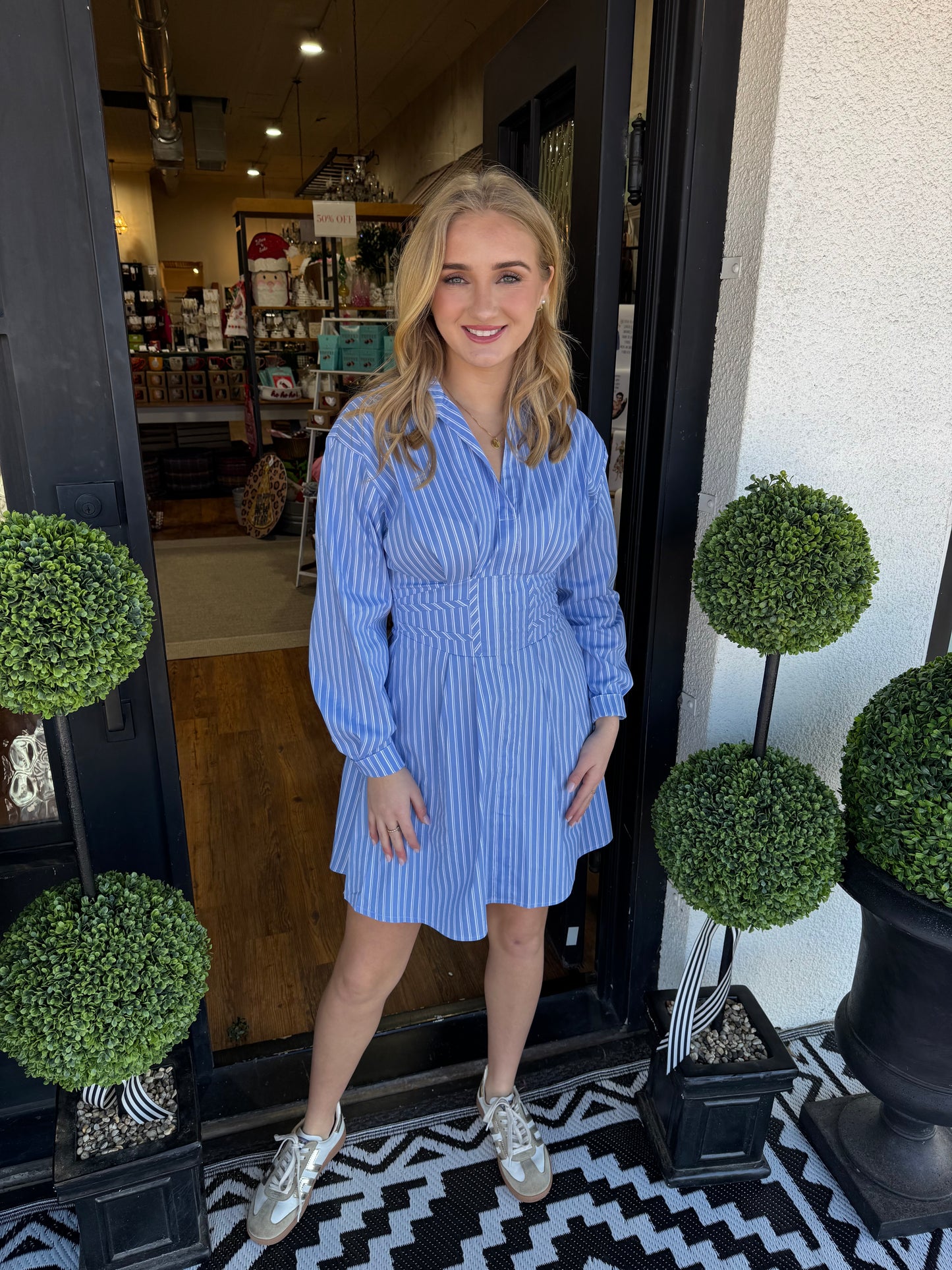 Darcy Striped Dress