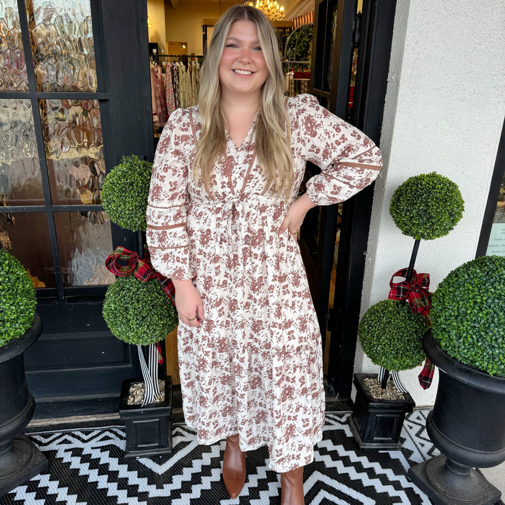 Brooklyn Floral Maxi Dress