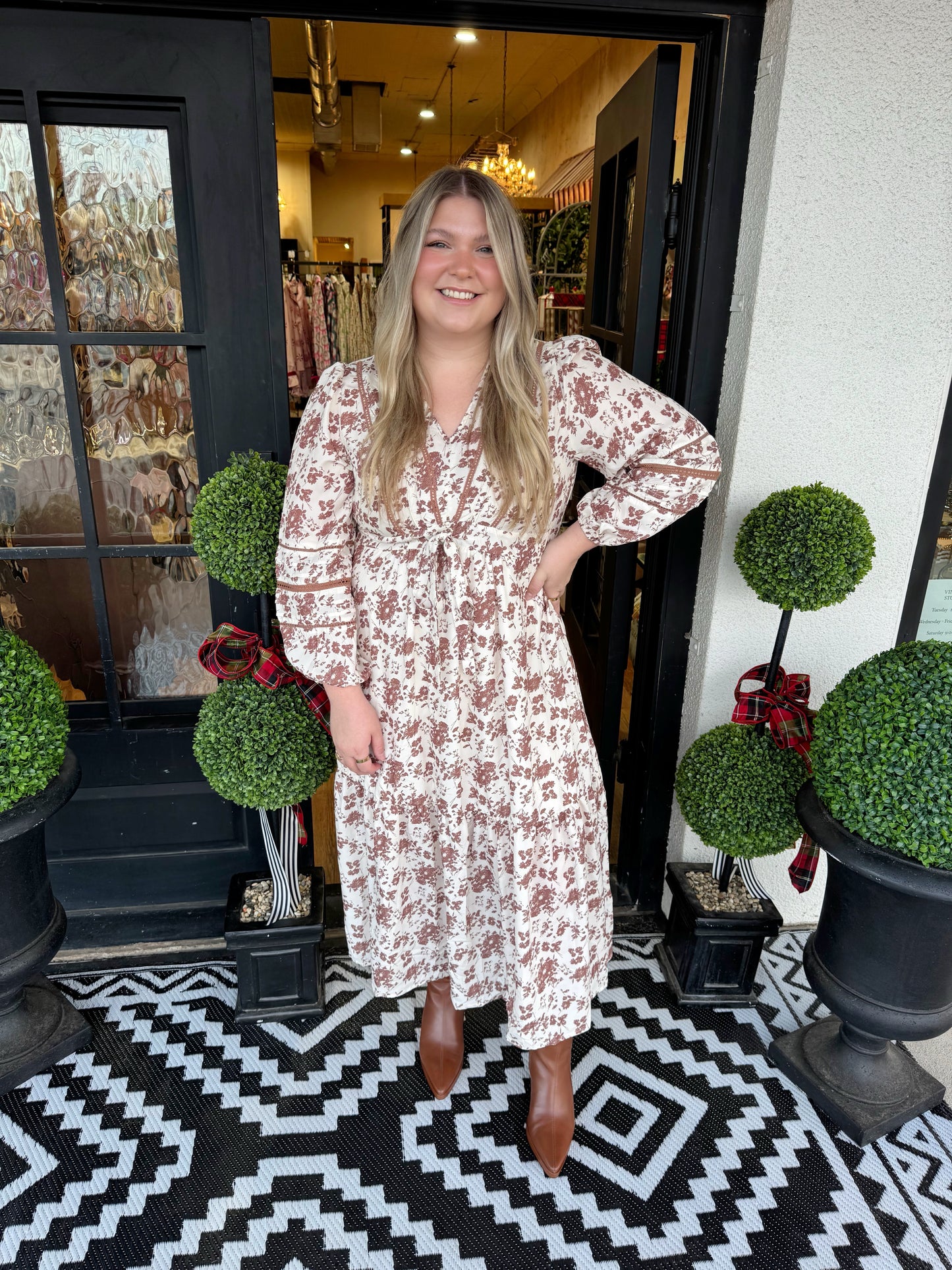 Brooklyn Floral Maxi Dress