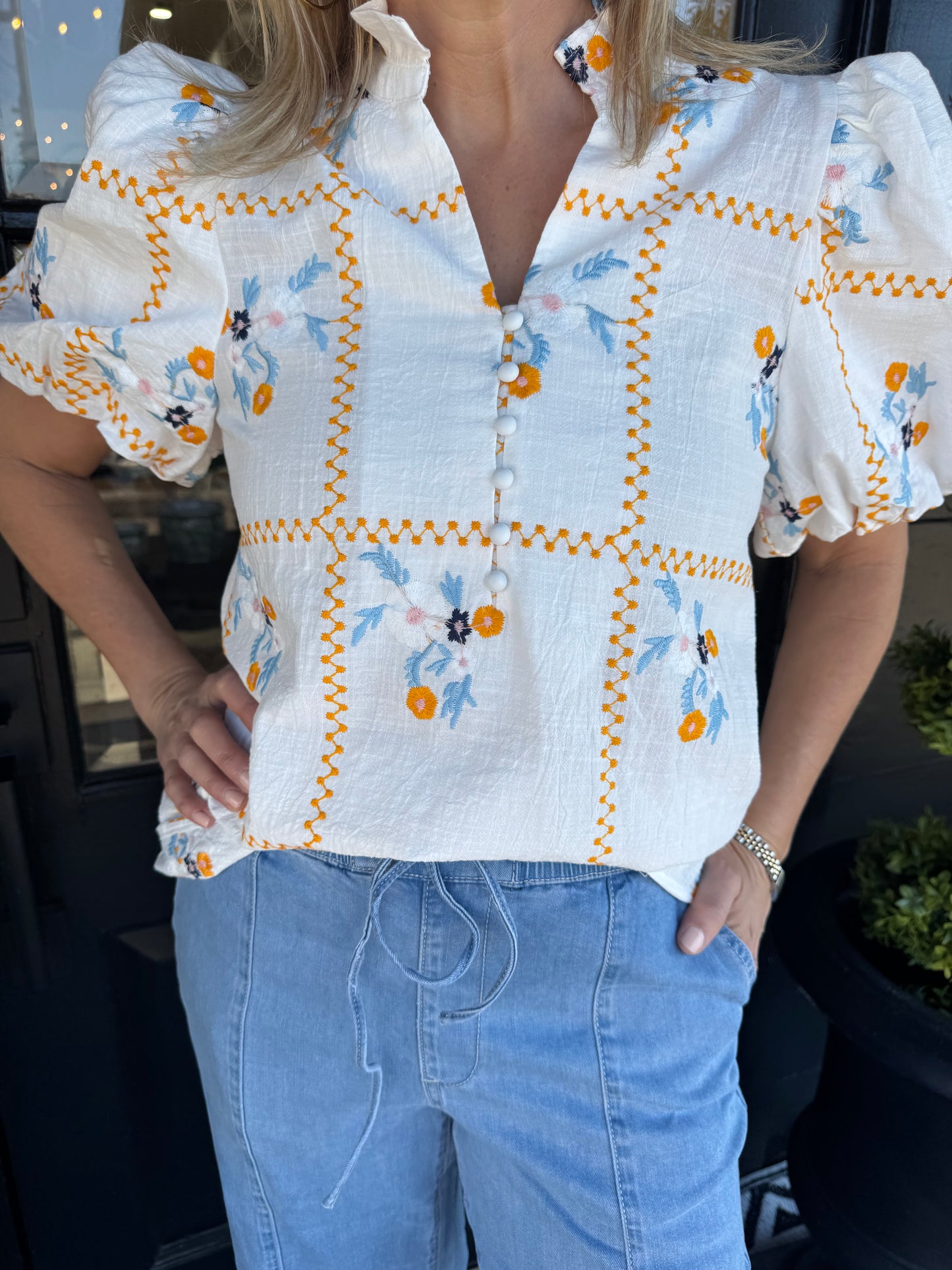 Perry Top - Off White