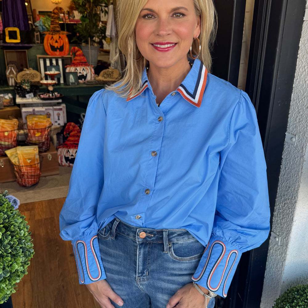 Nina Top - Blue