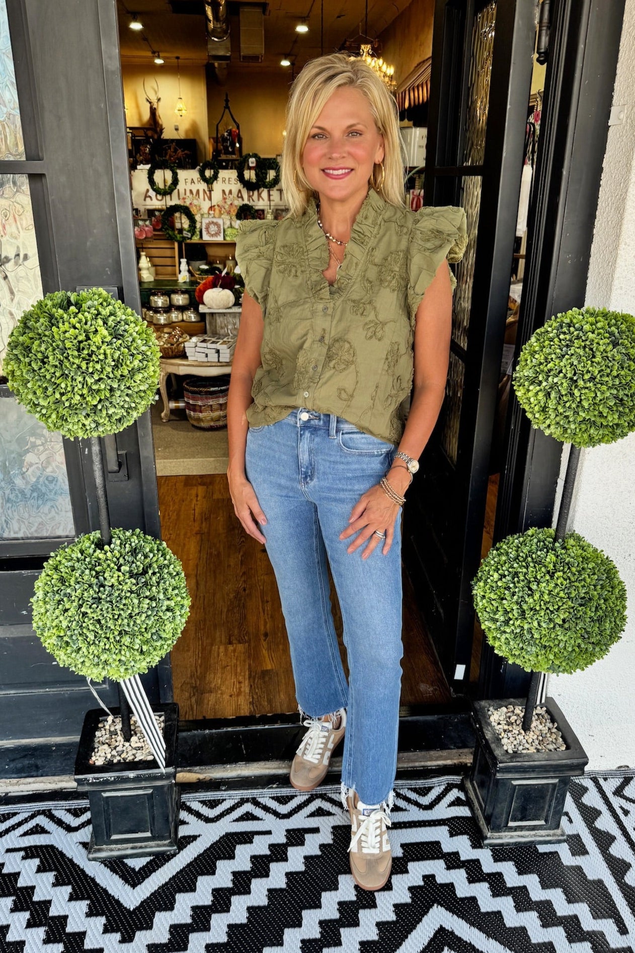 Kaylee Top - Olive
