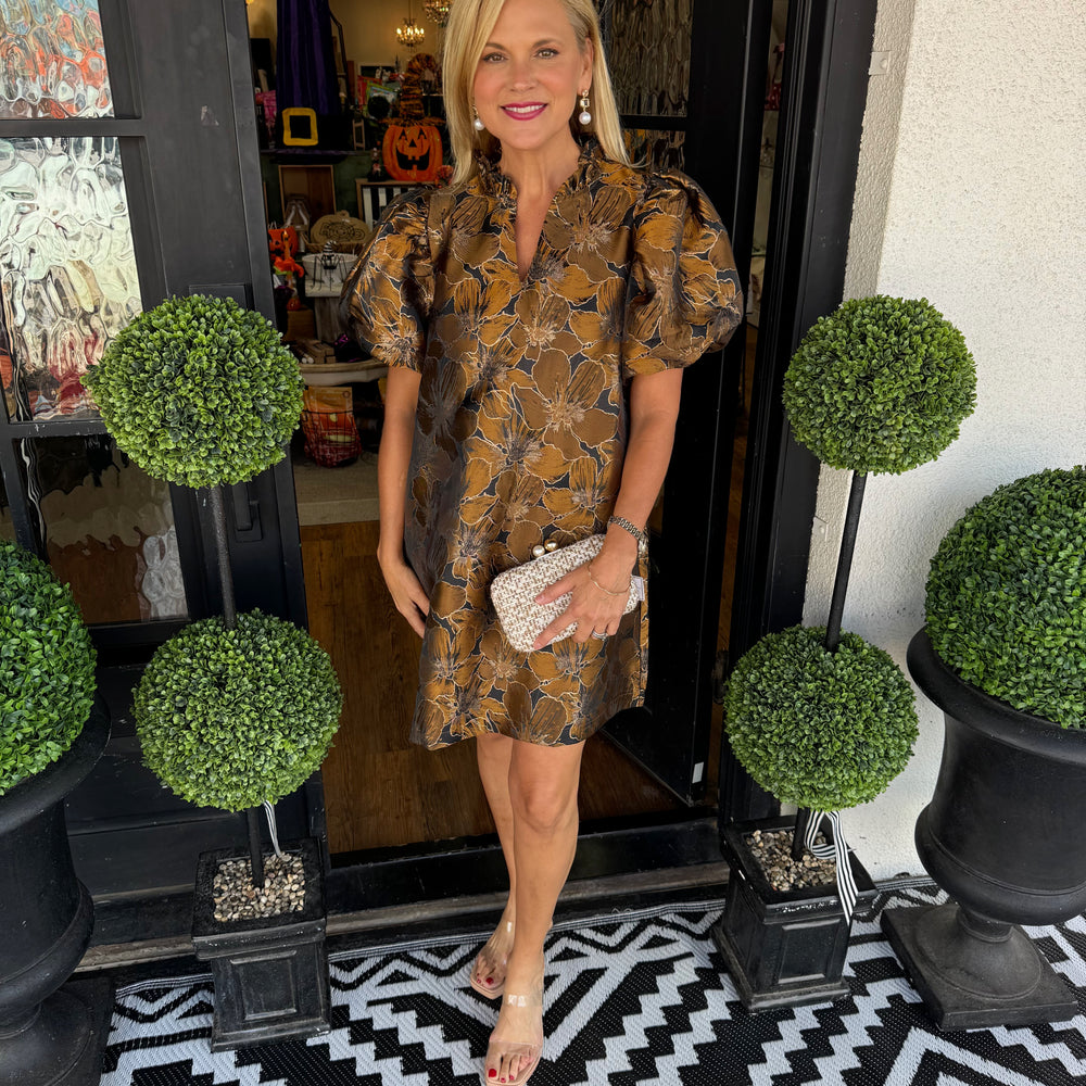 Dillon Dress - Brown