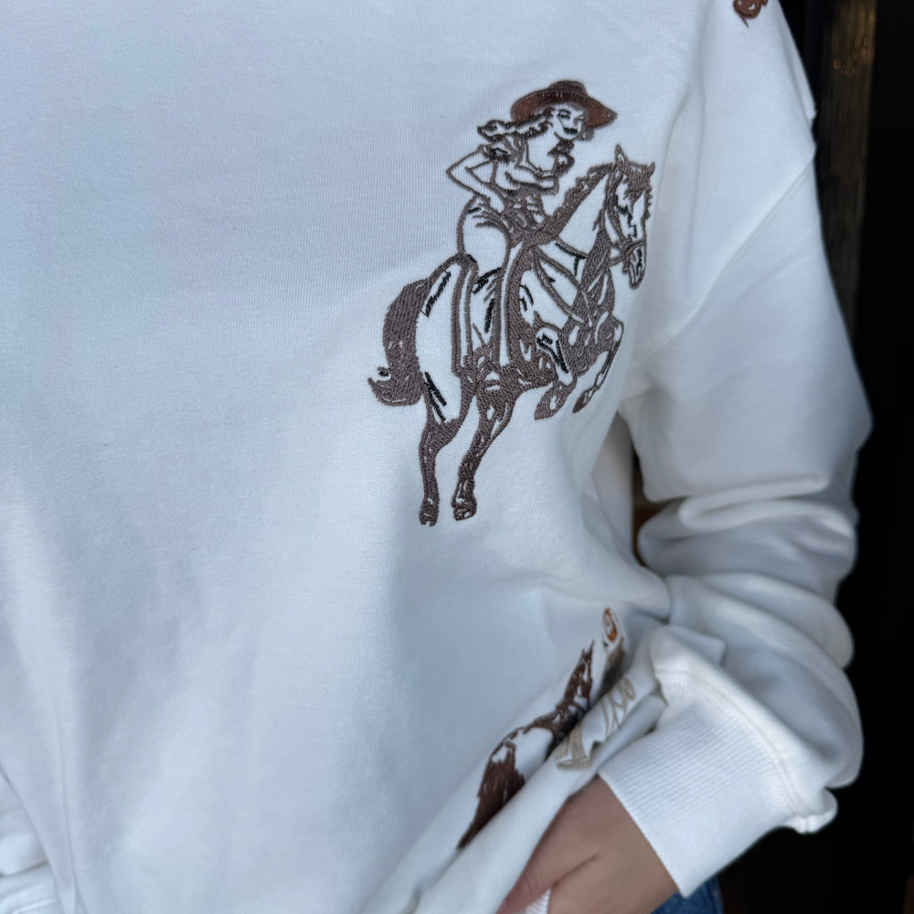 
                  
                    Eloise Western Sweatshirt
                  
                