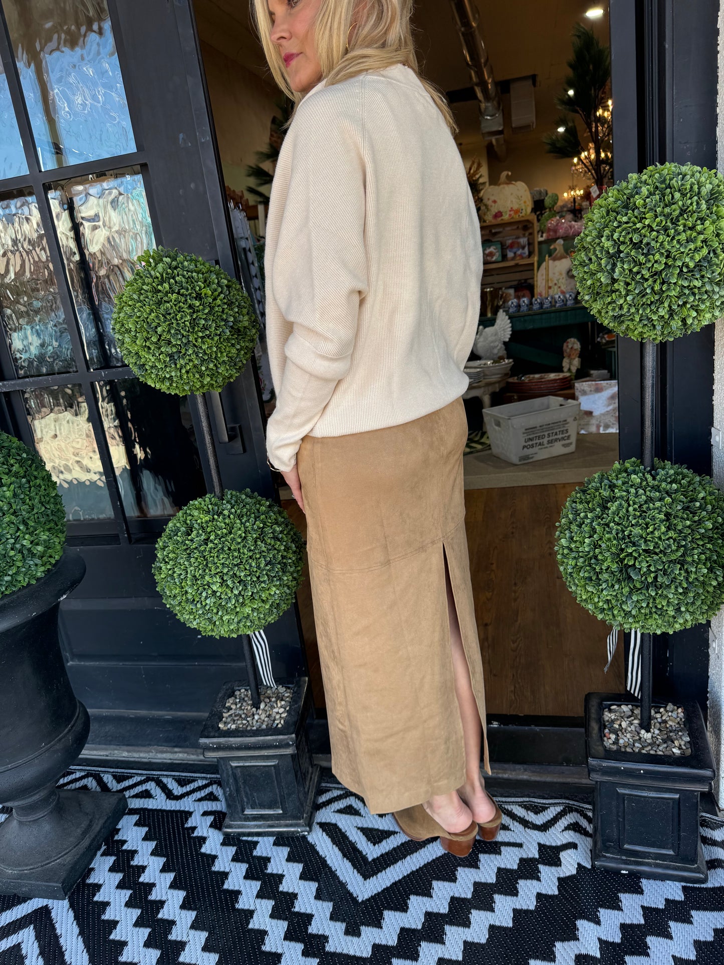 Maudine Skirt - Tan