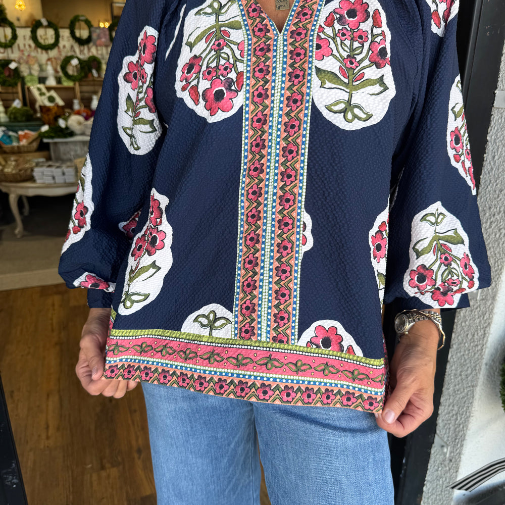 
                  
                    Susan Top - Navy
                  
                