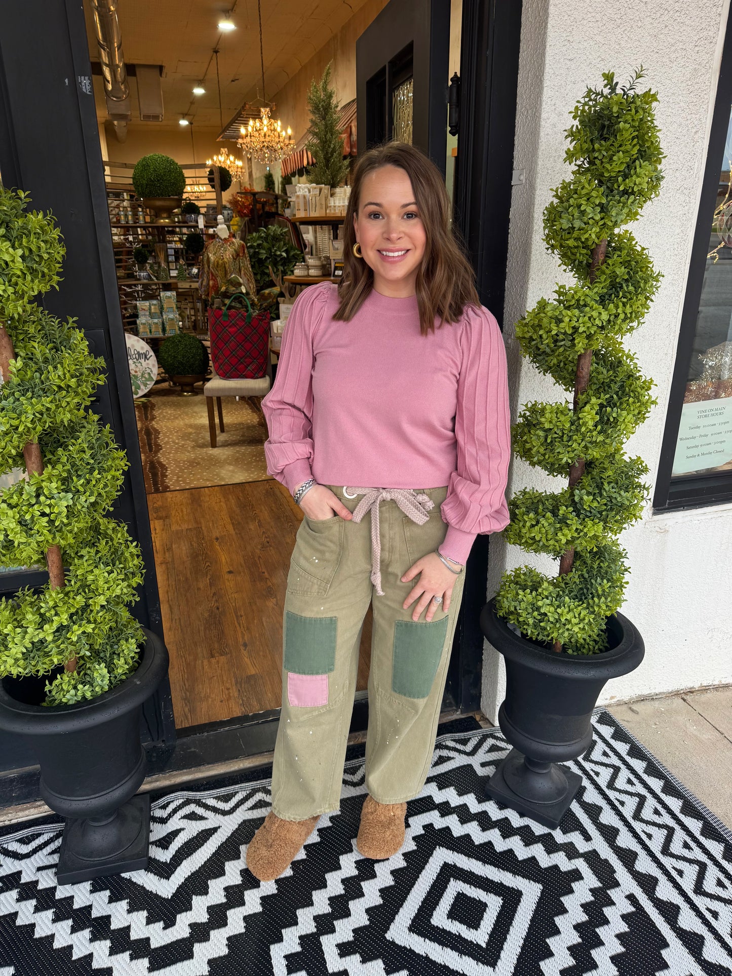 Fallon Sweater - Damson