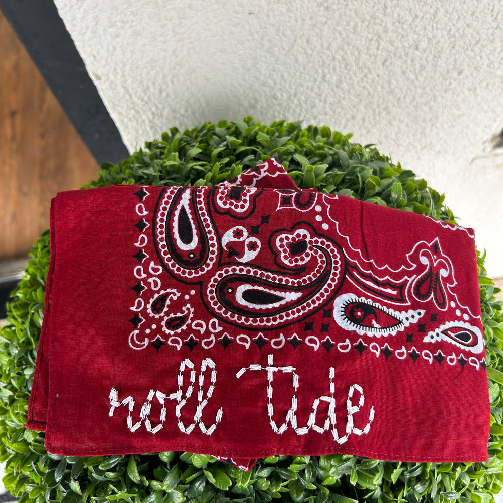 
                  
                    Game Day Embroidered Bandana
                  
                