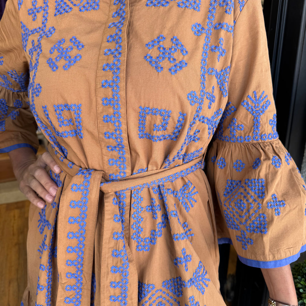 Uncle Frank Cross Stitched Dress