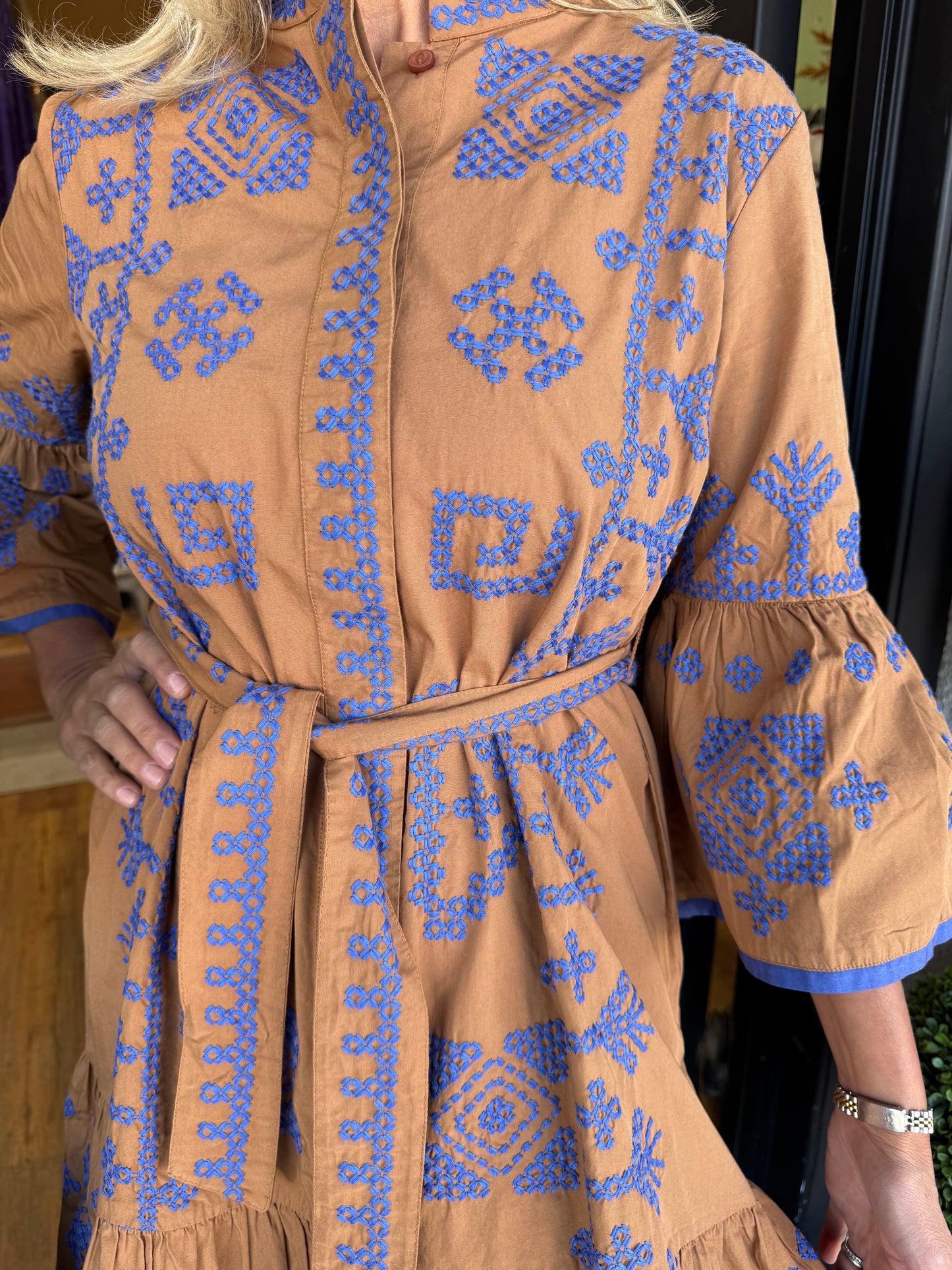 Uncle Frank Cross Stitched Dress