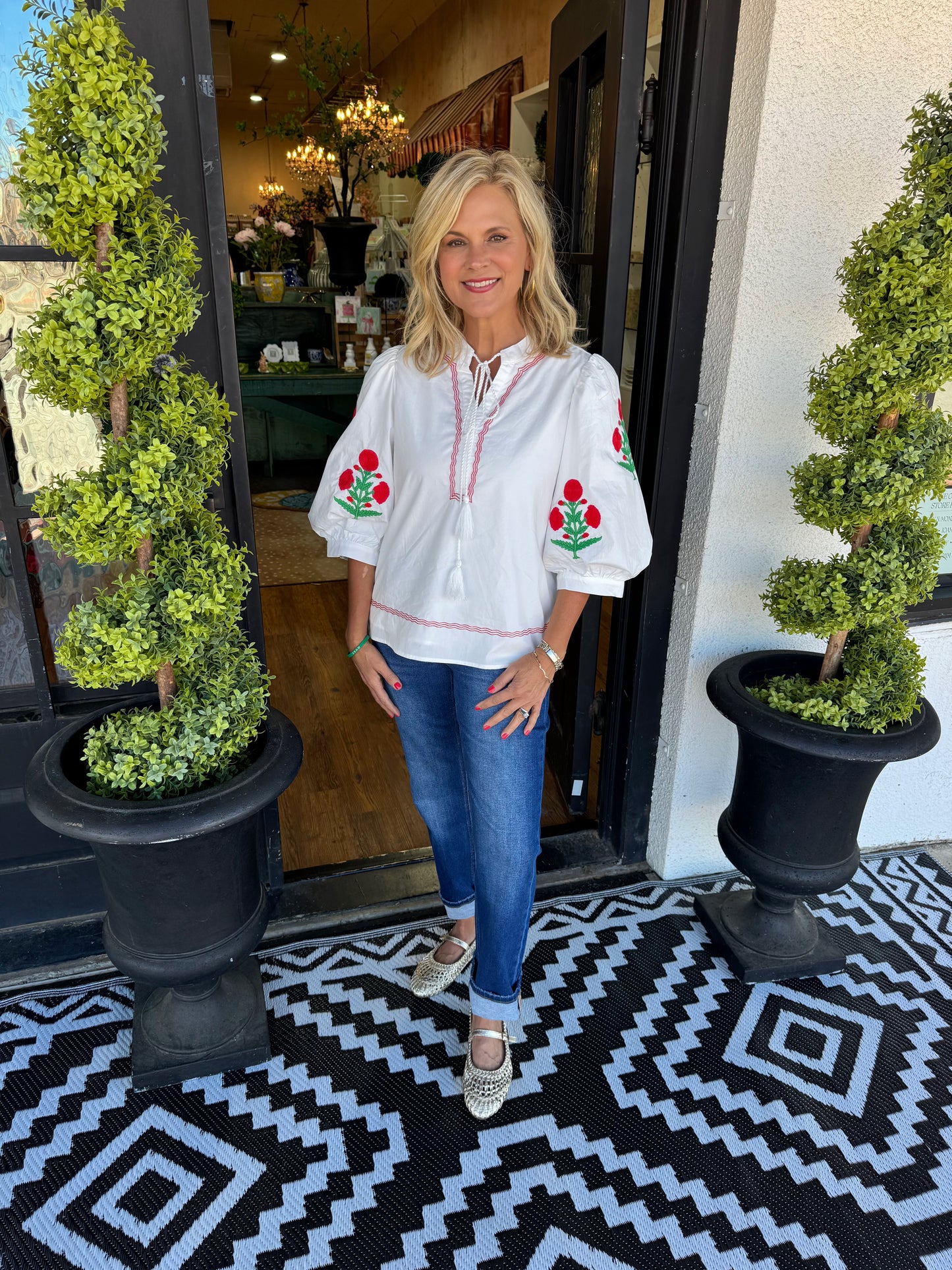 Gabby Top - Off White