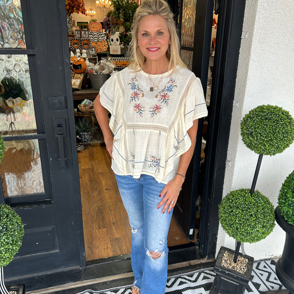 
                      
                        Whitley Wildflower Blouse
                      
                    