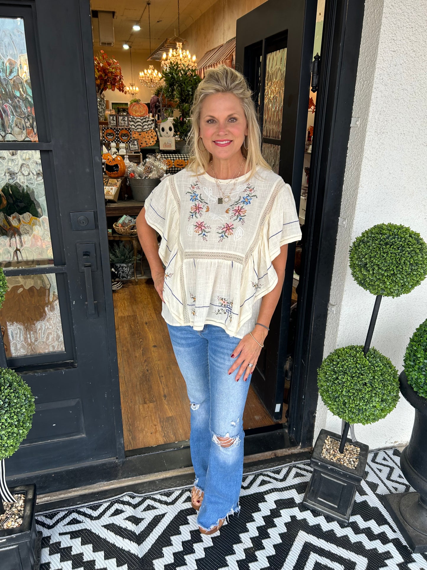 Whitley Wildflower Blouse