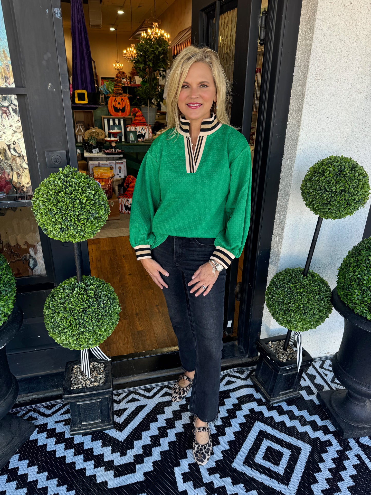 Shannon Top - Green