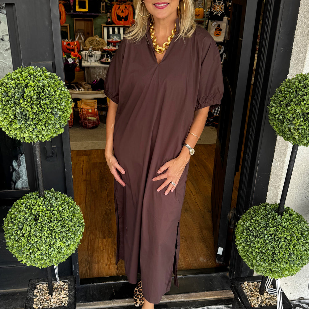 Parker Dress - Brown