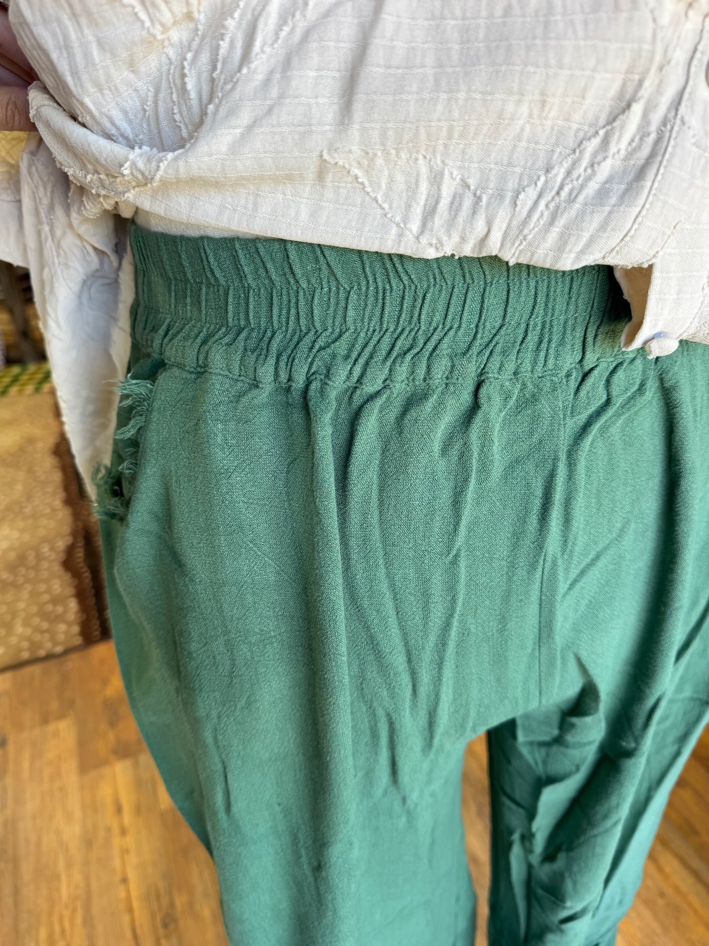Parke Pants - Palm Green
