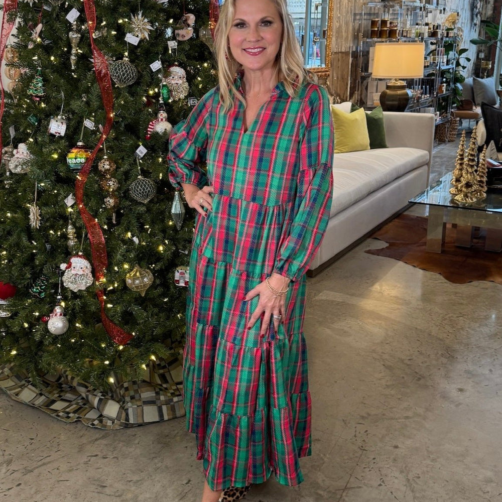 Plaid About You Christina Dress