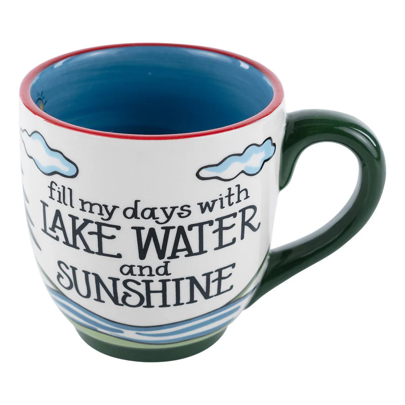 Lake Water and Sunshine Mug