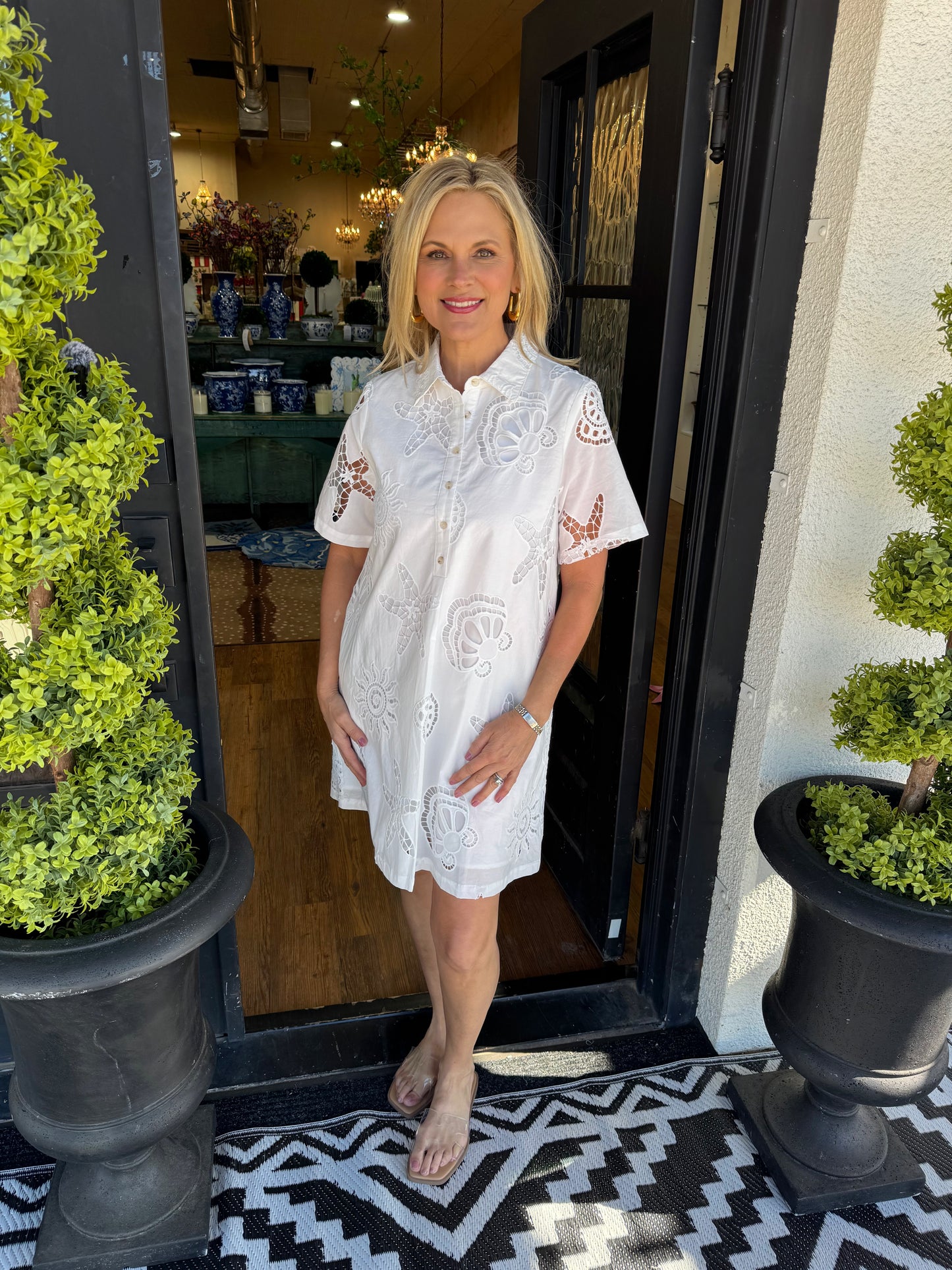 Alexandra Dress - Off White