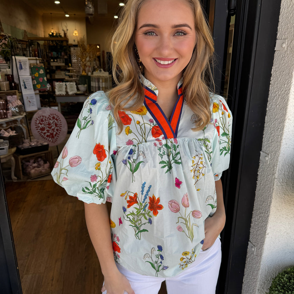 
                  
                    Janie Floral Top
                  
                