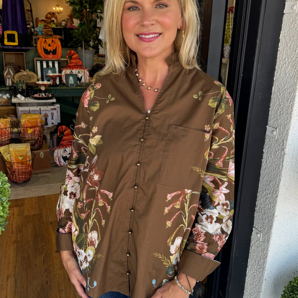 Susannah Top - Brown