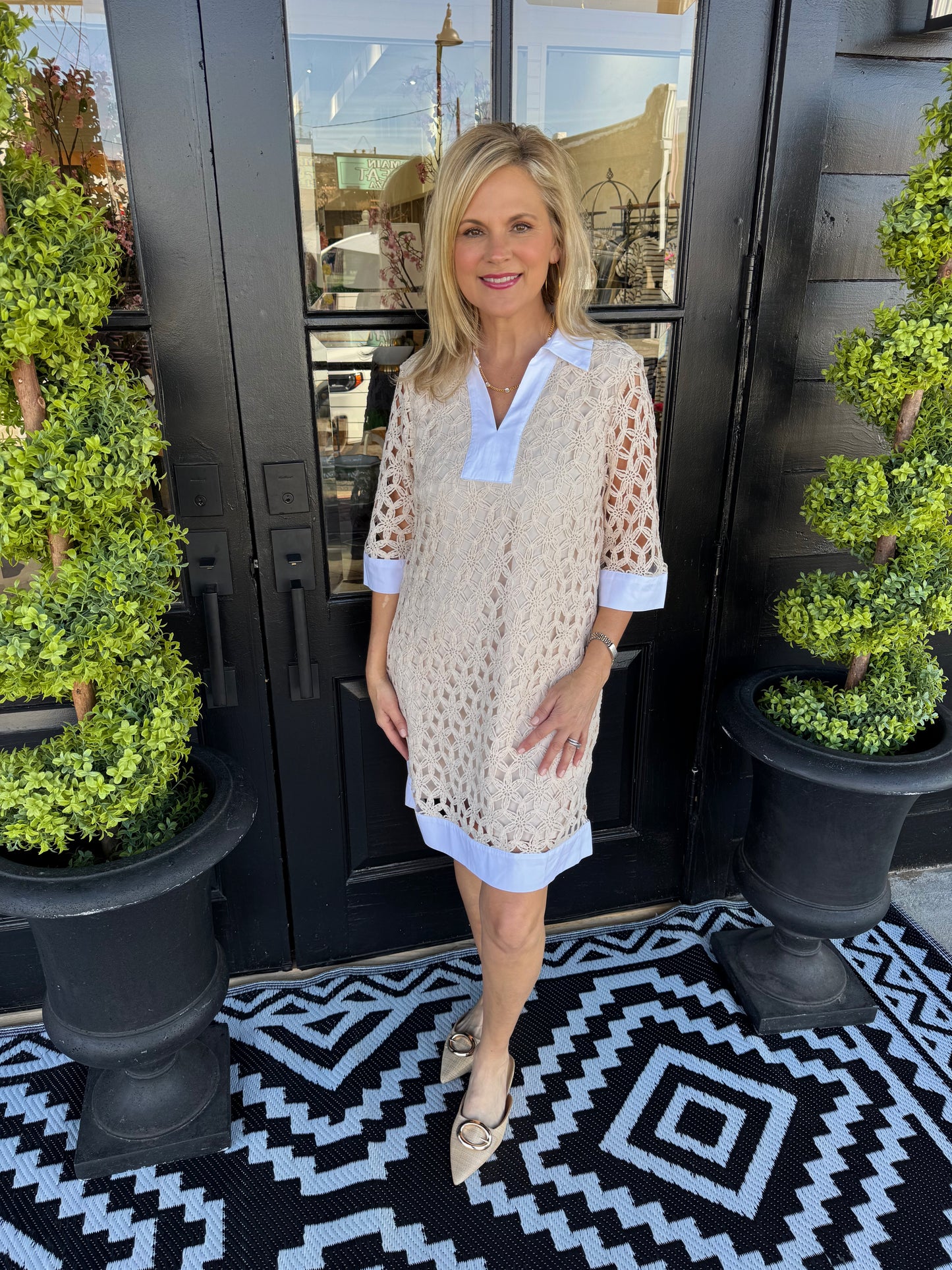 Eloise Dress - Natural