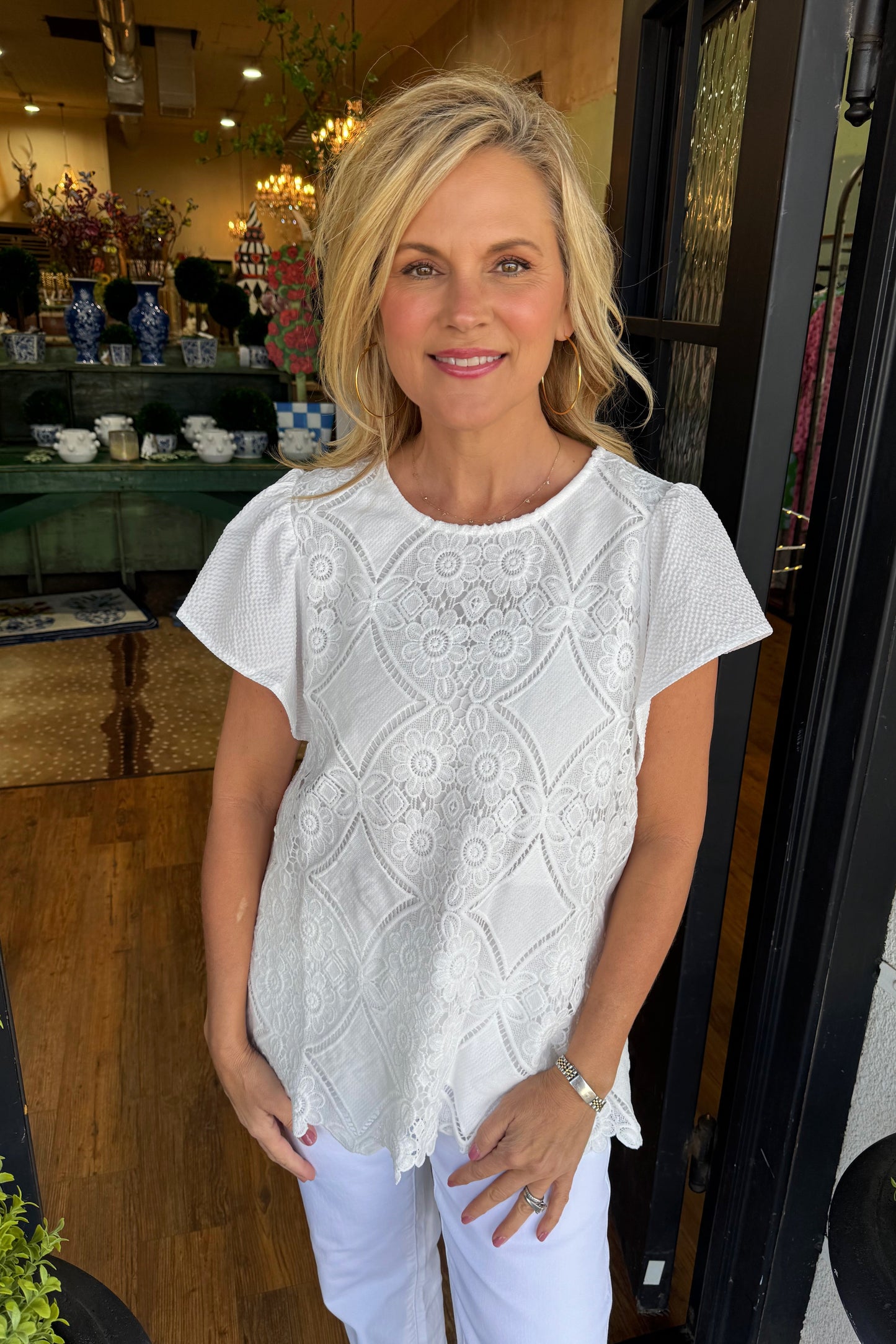 Roberta Top - Off White