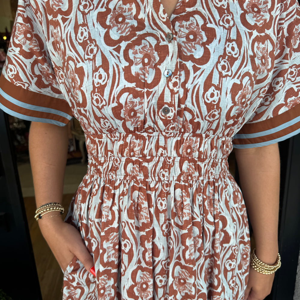 Willis Dress - Camel