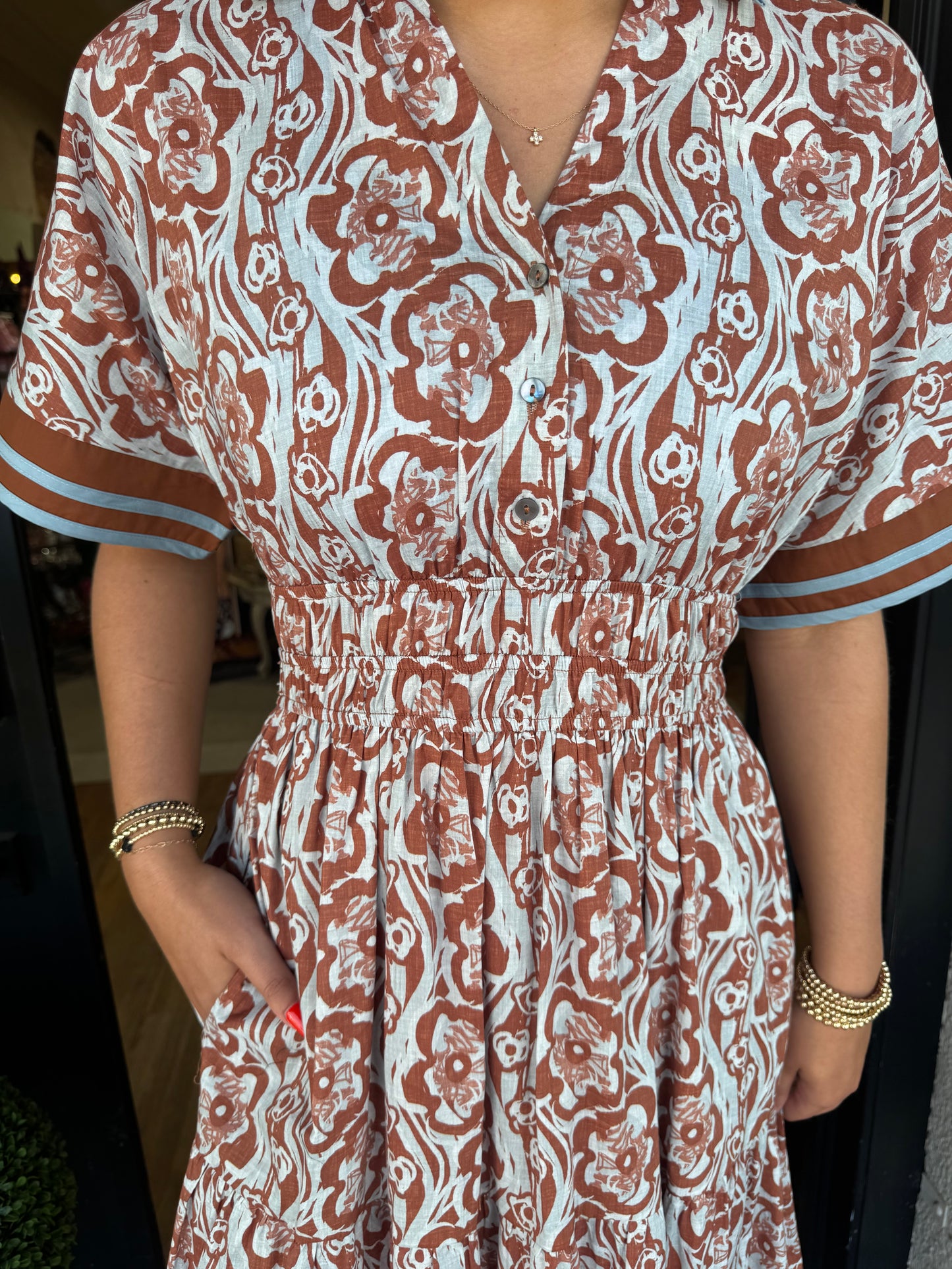 Willis Dress - Camel