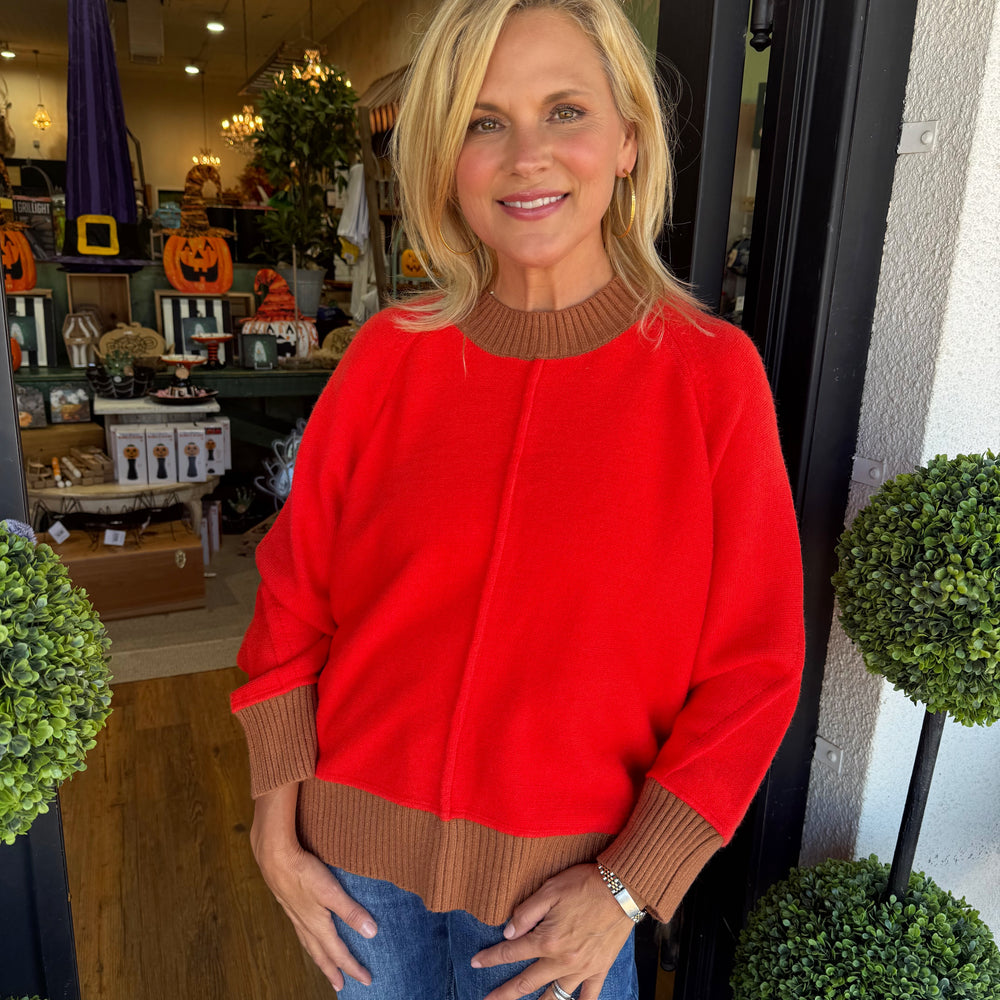 Grace Top - Red
