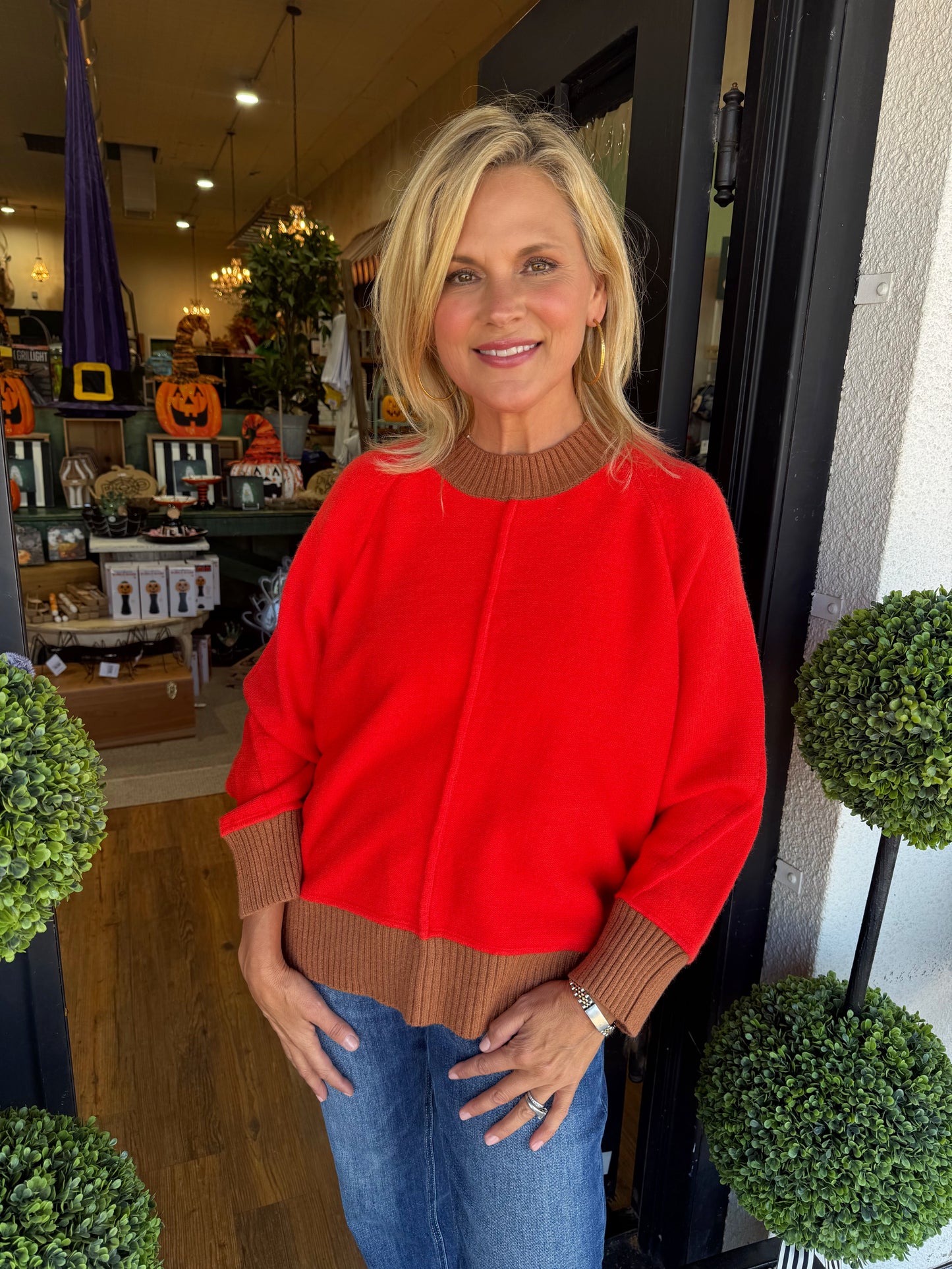 Grace Top - Red