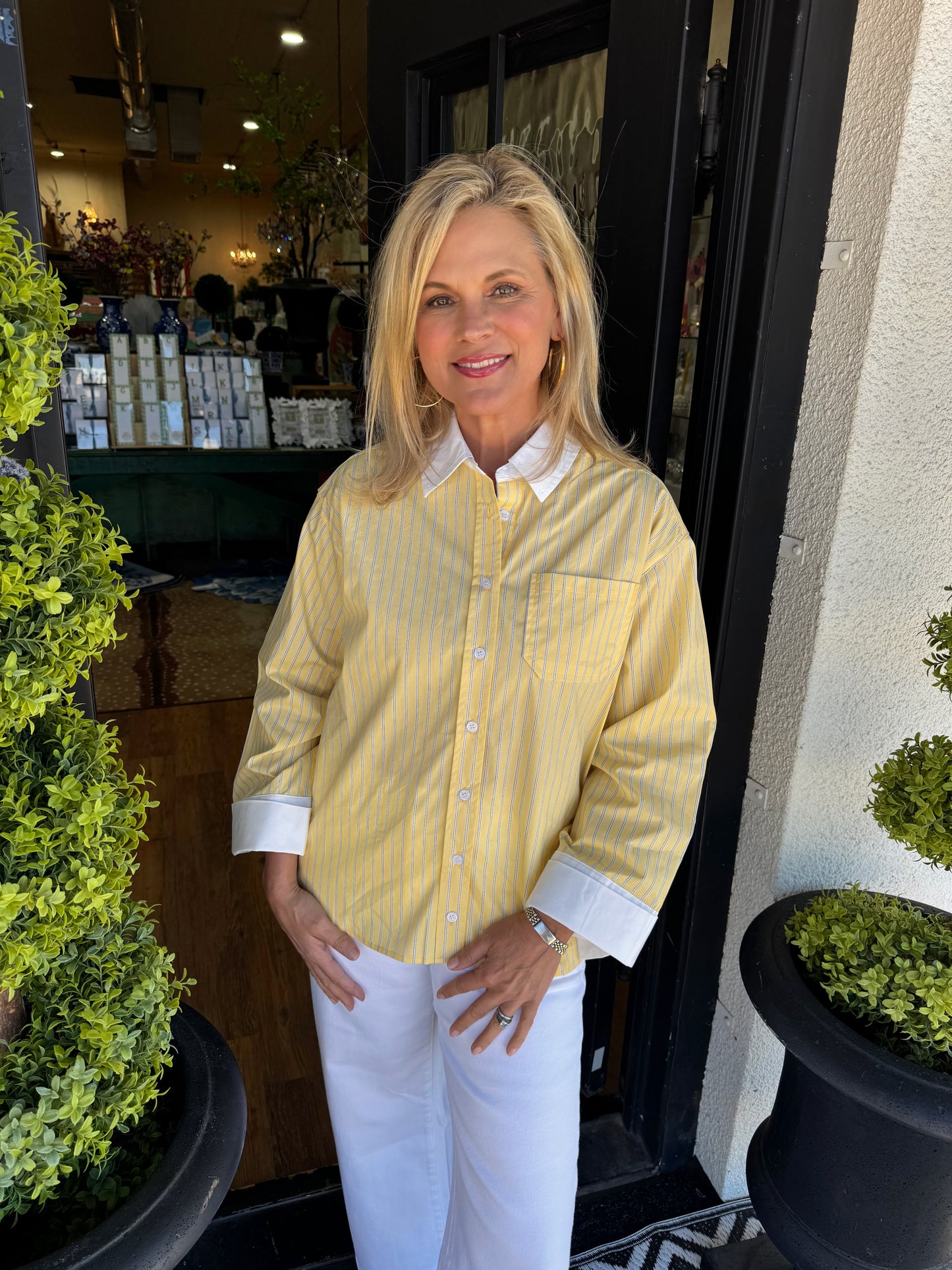 Nova Top - Butter Yellow