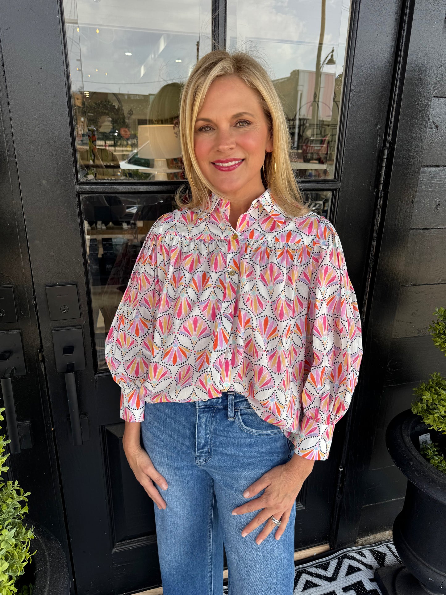 Savannah Top - Pink