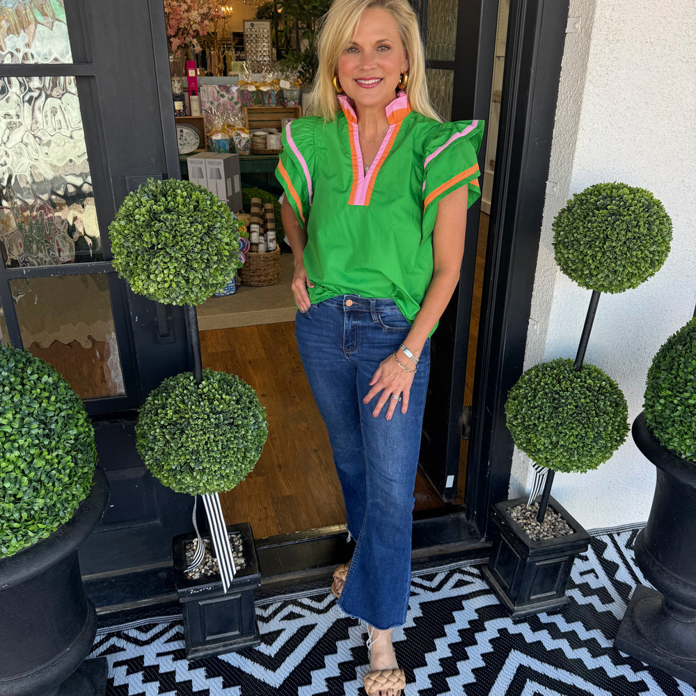 Astrid Top- Green