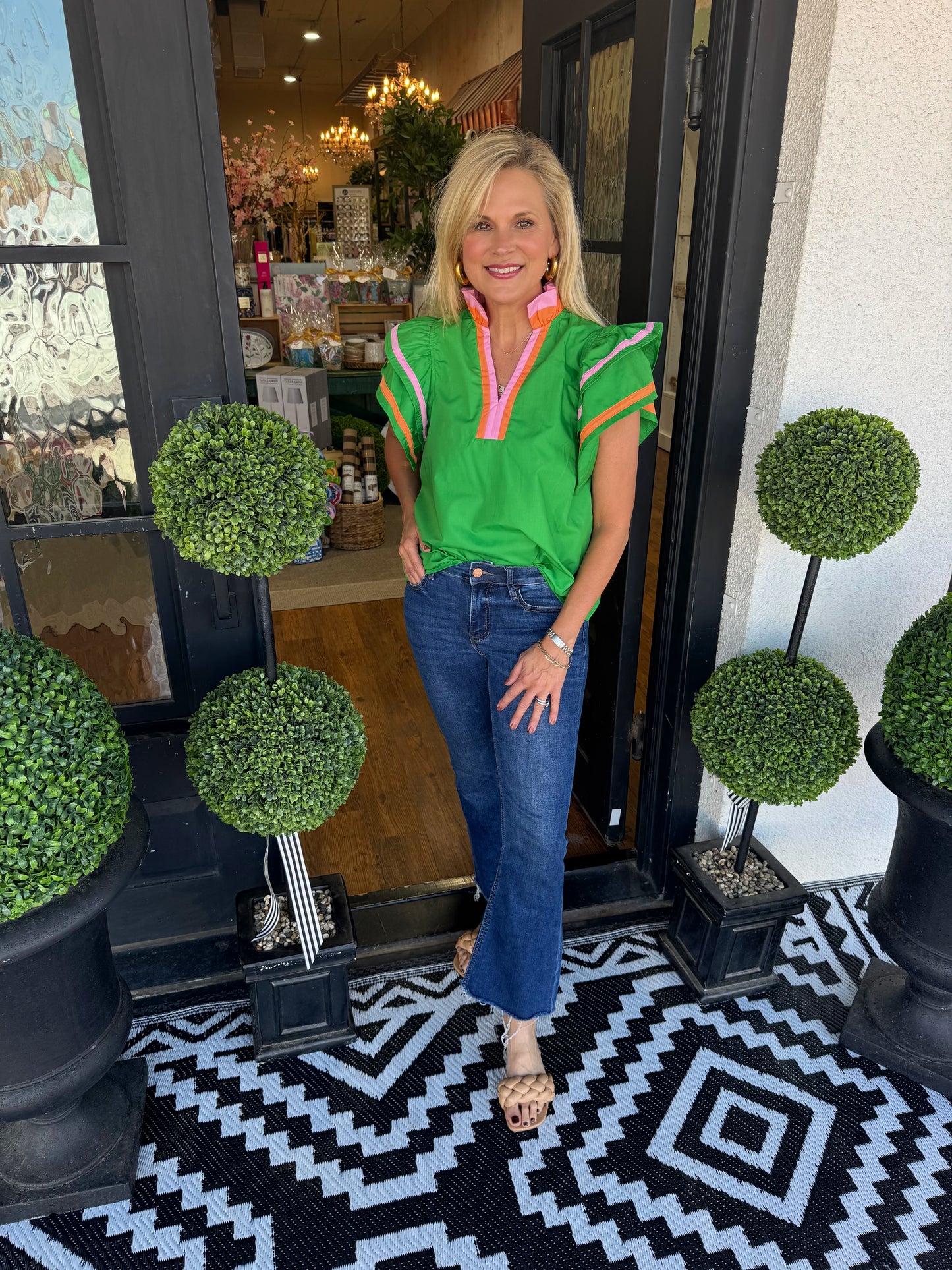 Astrid Top- Green