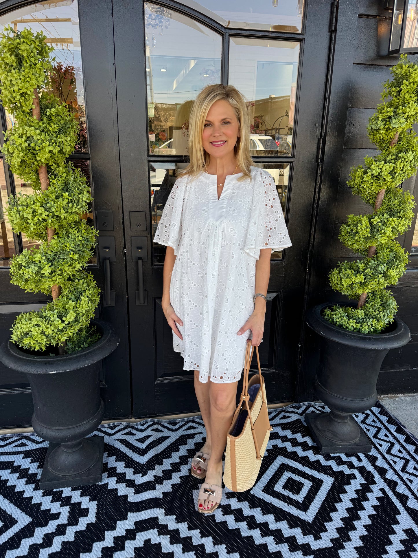 Beatrice Dress - Off White