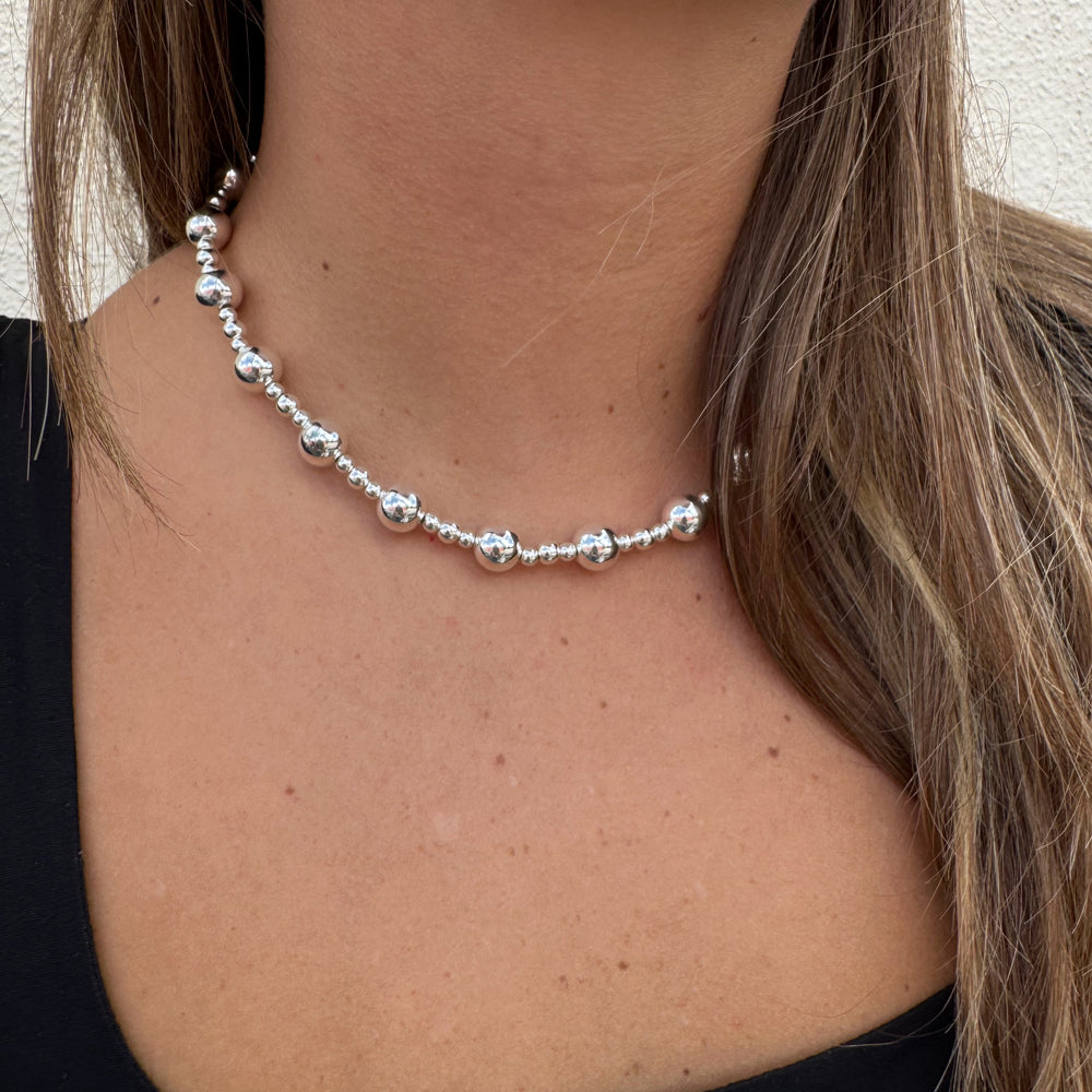 Kate Necklace- Silver