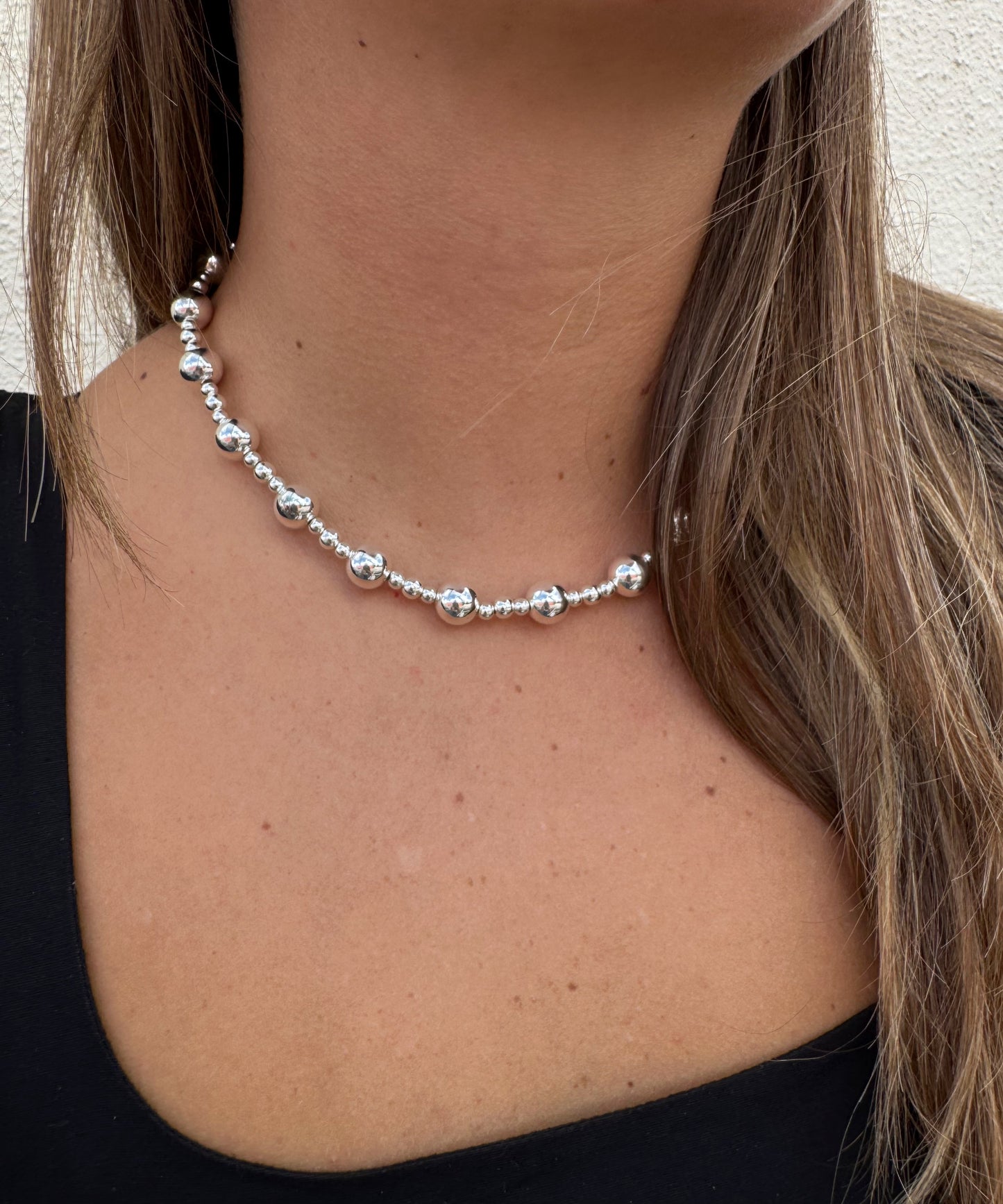 Kate Necklace- Silver